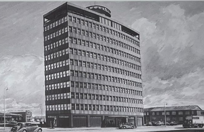 Did you know our HQ is over 50 years old? Our 135 feet high, 10 storey HQ Young's House, formerly Ross House was unveiled in #Grimsby Docks in October 1965. The building was designed with a curved frontage resembling a trawler’s bridge, as an ode to our local #fishing #heritage