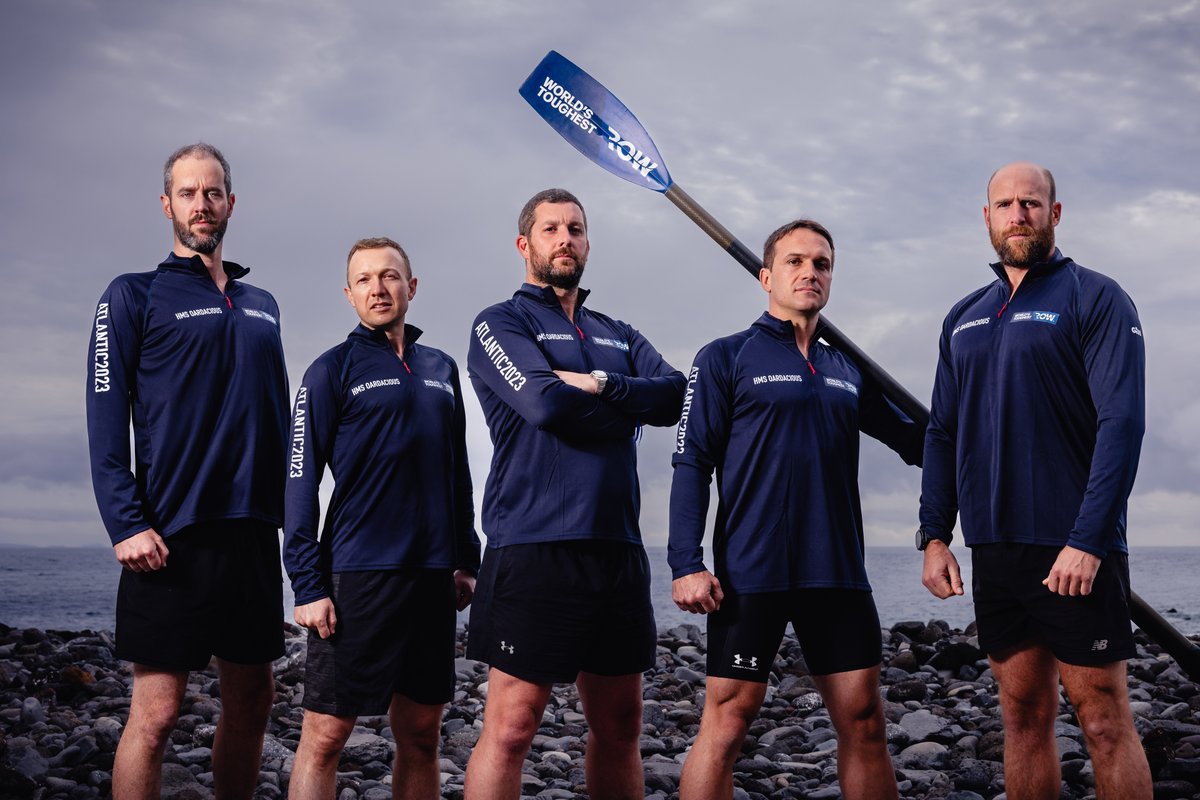 Royal Navy (@royalnavy) on Twitter photo Five submariners bidding to beat the Atlantic rowing record, crossing the ocean in under 30 days.🚣
<a href="/hmsoardacious/">HMS Oardacious Valkyries</a> have covered more than 665 of the 3,000 miles from the Canaries to Antigua in the first 6 days.
🔗 ow.ly/2vIg50Qkyic Five submariners bidding to beat the Atlantic rowing record, crossing the ocean in under 30 days.🚣
<a href="/hmsoardacious/">HMS Oardacious Valkyries</a> have covered more than 665 of the 3,000 miles from the Canaries to Antigua in the first 6 days.
🔗 ow.ly/2vIg50Qkyic