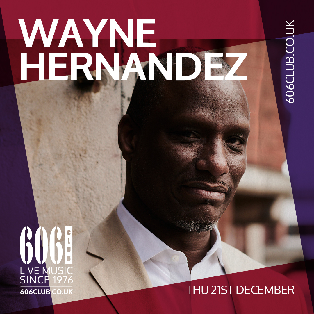 606club's tweet image. Thursday 21st: A simply brilliant set of powerful groove music that defines the word “soul” - Wayne Hernandez &amp;amp; his 7-piece band!

Book: 606club.co.uk/events/

#soulmusic #soulsinger #jazzclub #livemusic #london