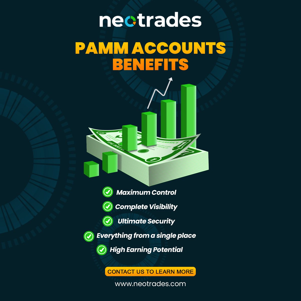 Neotradescom's tweet photo. Welcome to the realm of PAMM accounts. Learn more about the benefits by clicking the link below:
https://t.co/7t7eZNoEAp

#forexexpert #coincollectorsofinstagram #metaverses #cryptocurrency_news #nftart #fantom #bch #tradelife #quotes #ancientcoins #pcgscoin #quotesofinstagram https://t.co/HvKI6I3byu