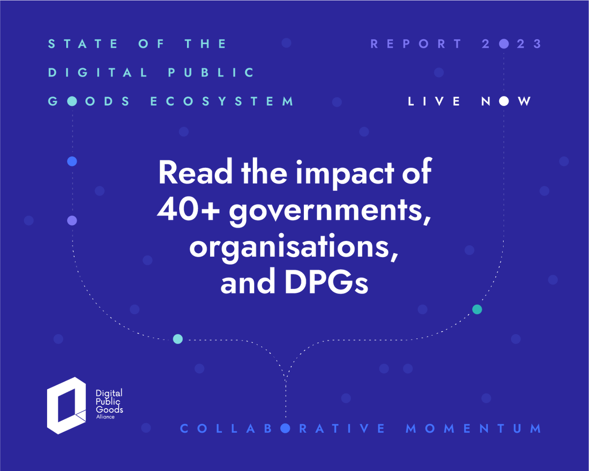 blsqhub's tweet photo. #DPGs enable countries to access, adopt, adapt, & scale technology while preserving their flexibility for future needs.
Discover on p. 56 & 74 how #OpenHEXA & #IASO collaborate to advance DPGs in this year's State of the DPG Ecosystem Report. #DPGsin2023
https://t.co/ishDbgA3G9 https://t.co/j0xkajhj2W