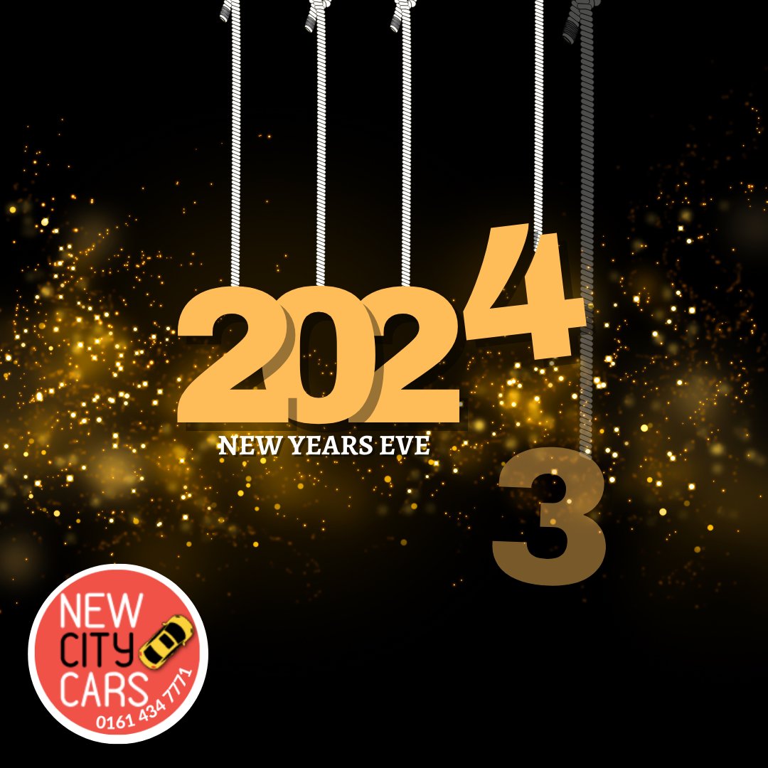 Countdown to 2024 without worrying about the ride – we've got you covered! 🚖 Whether you're headed to a dazzling party or a cozy celebration, let us be your designated driver for a safe and hassle-free journey. linktr.ee/newcitycars