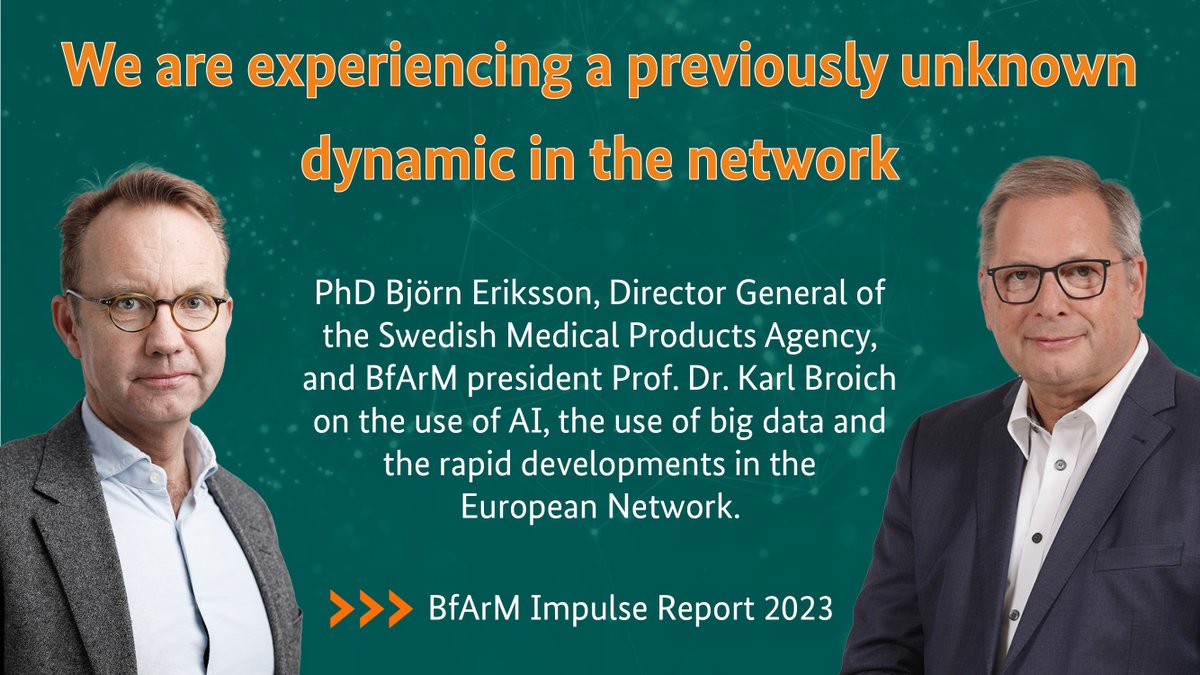 The #HMA unites the national competent authorities - including the BfArM. The HMA works in and with <a href="/EMA_News/">EU Medicines Agency</a> to make safe and effective #medicines quickly available to people in 🇪🇺 - in future also through the use of #AI: jahresbericht.bfarm.de/Jahresbericht/…