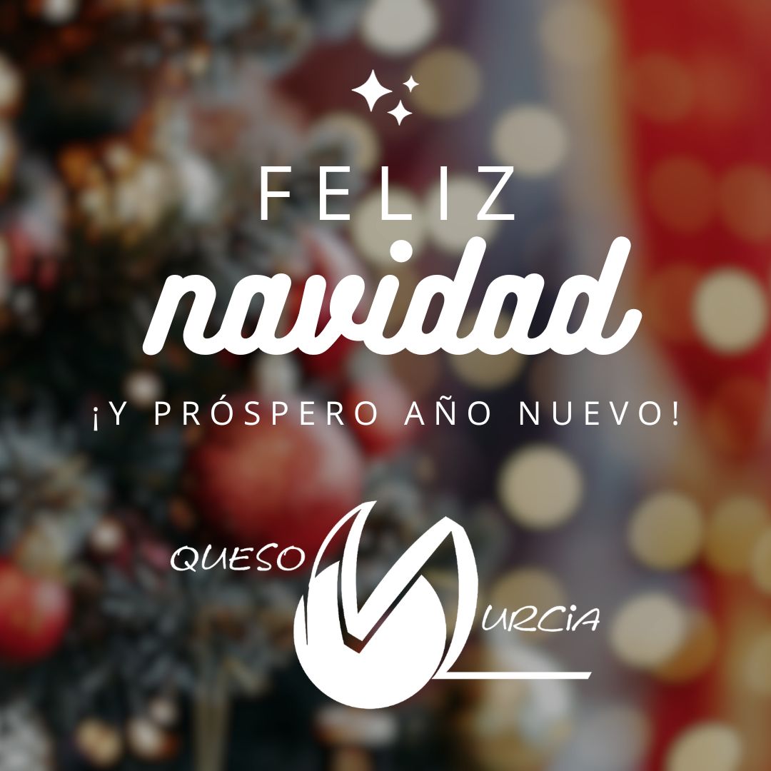🎄 Quesos de Murcia D.O.P. os desea a todos una ¡FELIZ NAVIDAD! y ¡próspero año nuevo! 🎄

Que vuestros mejores deseos, se hagan realidad en estas fechas tan señaladas. 😊

No dejes de sorprender a la familia y a los amigos estas fiestas con nuestros quesos. 😋