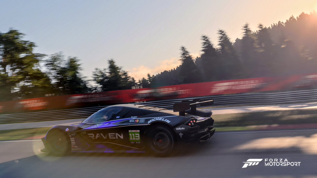 KDKoda_Designs's tweet photo. Presenting second livery for @RavenRacing3 being ran in eRU's 12 Hours of Spa e-Endurance Race, driven by team co-owner RVN Kurzion (@DannyWilce), RVN Cornet, @RVN_Midnight https://t.co/q1sxT1GCIR