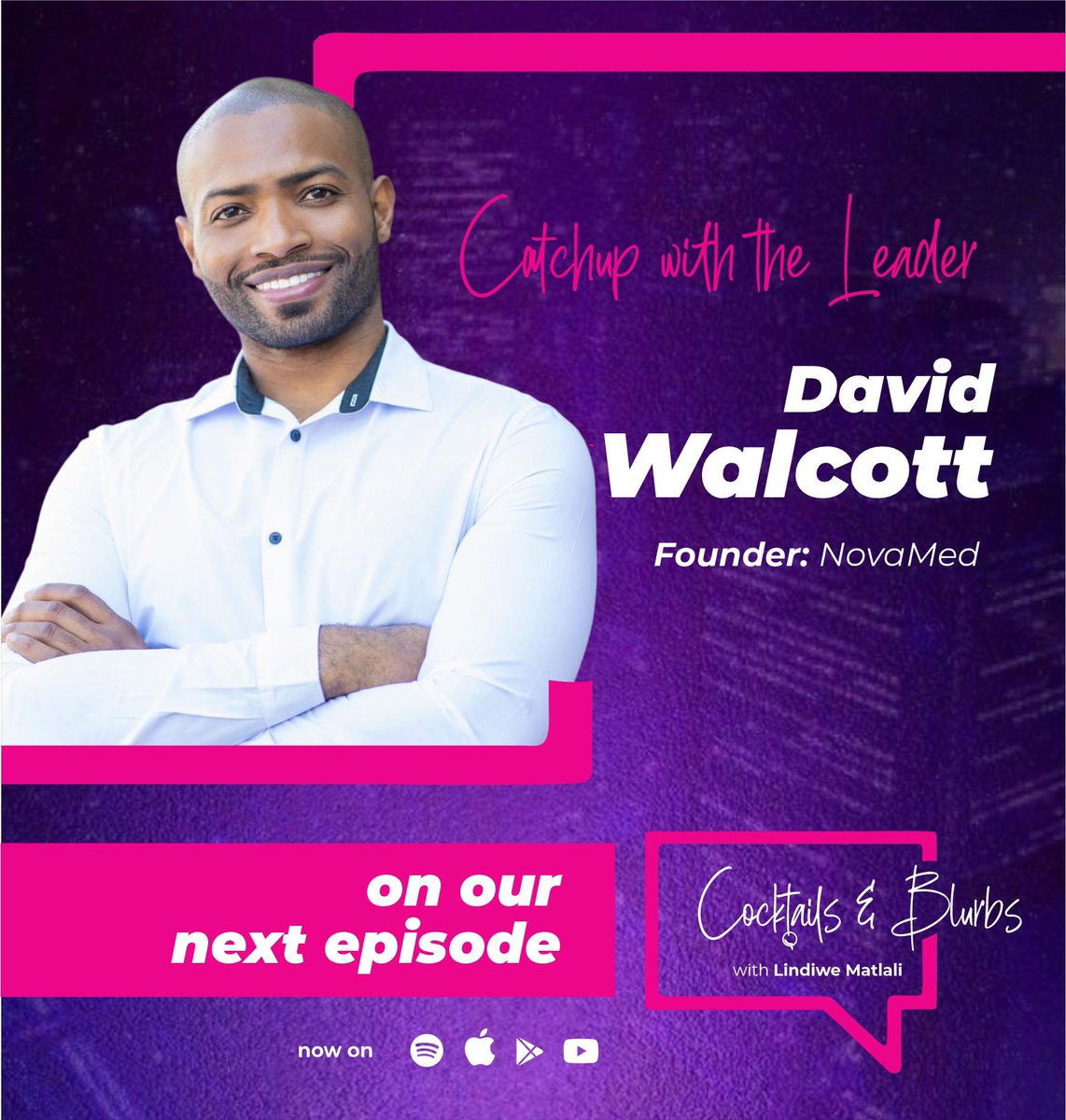 I had the incredible opportunity to sit down with David Walcott. He is undoubtedly one of the most inspirational individuals I've ever encountered. “Opportunity is not permanent, you need to approach it with desire and urgency.” 
Hear his remarkable here: 
tinyurl.com/3z8x84c5