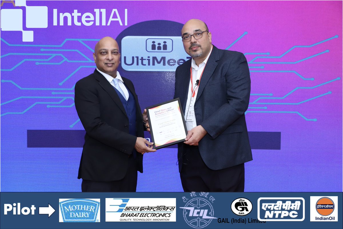 utpal_bob's tweet photo. Glad to share that our IntellAI's Meeting Management Generative AI product, #UltiMeeT has been receiving widespread appreciation and recognition from large enterprises and in events!
https://t.co/kqDvL6aRRO
A big thanks to our team for their hard work and to our clients for their trust and support. We are committed to continuously evolving and improving UltiMeeT to meet the dynamic needs of modern enterprises.
Key differentiating features of UltiMeeT are:
1) Meeting Summarization -
UltiMeeT excels at summarizing meetings, ensuring that you never miss crucial details.
2) Voice Biometrics -
With cutting-edge voice recognition, it seamlessly identifies speakers in the meeting.
3) Minutes of Meeting (MoM) Generation -
UltiMeeT streamlines the generation of minutes, saving time and resources.
4) Key-point Detection -
UltiMeeT identifies and highlights the most important points discussed.
5) Action-items Identification & Tracking -
No more missed action items – UltiMeeT ensures accountability and will follow-up tasks till closure.
6) Audio Search & Pinpointing -
Finding who said what is a breeze with UltiMeeT's advanced search capabilities.
7) Customizable Meeting Templates -
Tailor your meetings with ease using customisable templates.
8) Task Management & Monitoring -
Keep track of tasks and monitor progress effortlessly.
9) In-Depth Analytics -
UltiMeeT provides detailed meeting analytics, giving valuable insights for improvement.
10) Sustainability Contribution (SDG Goals) -
It's not just about productivity; UltiMeeT aligns with Sustainable Development Goals, making your meetings eco-friendly. It quantifies Sustainability Contribution and provides "Meeting Sustainability Index (MSI) in a very scientific manner.
#UltiMeeT #IntellAI #MeetingAutomation #MeetingManagement #Productivity #GenerativeAI #GenAI #Sustainability #MeetingSustainabilityIndex #MSI