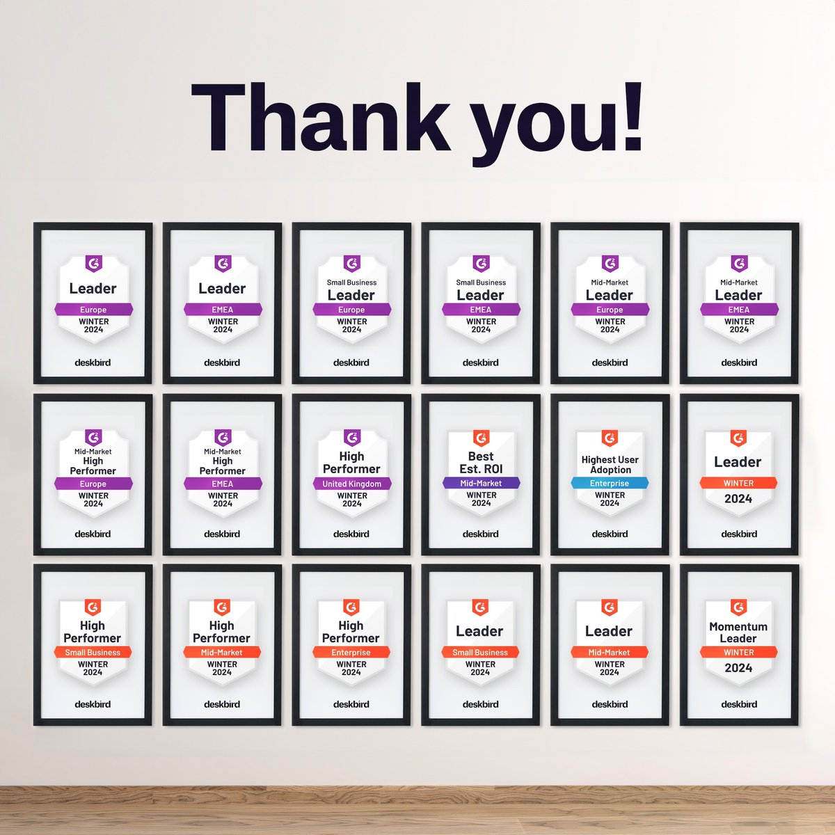 deskbird tweet media