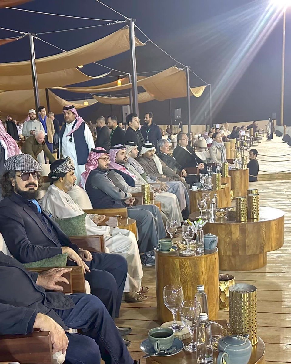 extremely grateful to His Highness Prince Abdullah bin Fahad bin Abdullah Al Saud for the kind hospitality, congratulations to him and the entire ITPF for the auspicious event organised in AL ULA. Beautiful time spent in the memorable company of Prince Ahmad Al Thani of Qatar,