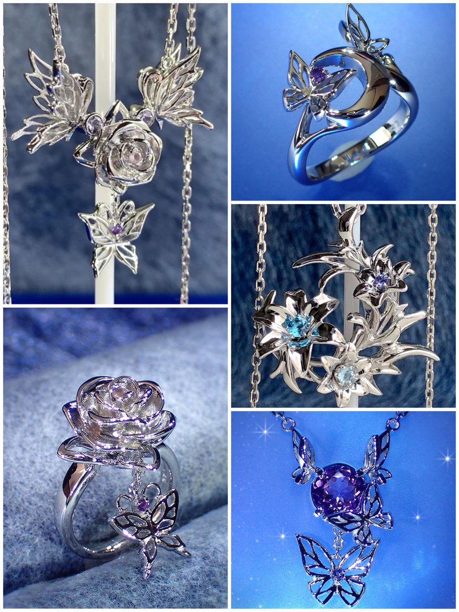 #RPで私を有名にしてください

銀を加工してアクセサリーを制作してます。

私の作品が好きと言って頂けるまだ見方々にまで届いたら嬉しいです！