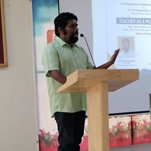 KsrPolytechnic's tweet photo. KSR IT &amp; KSR PC Polytechnic Colleges jointly organized a workshop called Teacher as a Performer for three days from Dec -20 to Dec 22. The teachers working in both polytechnic Colleges are participating in this event.  #ksrei #weloveksr #fdp https://t.co/ad4y4oXkXb
