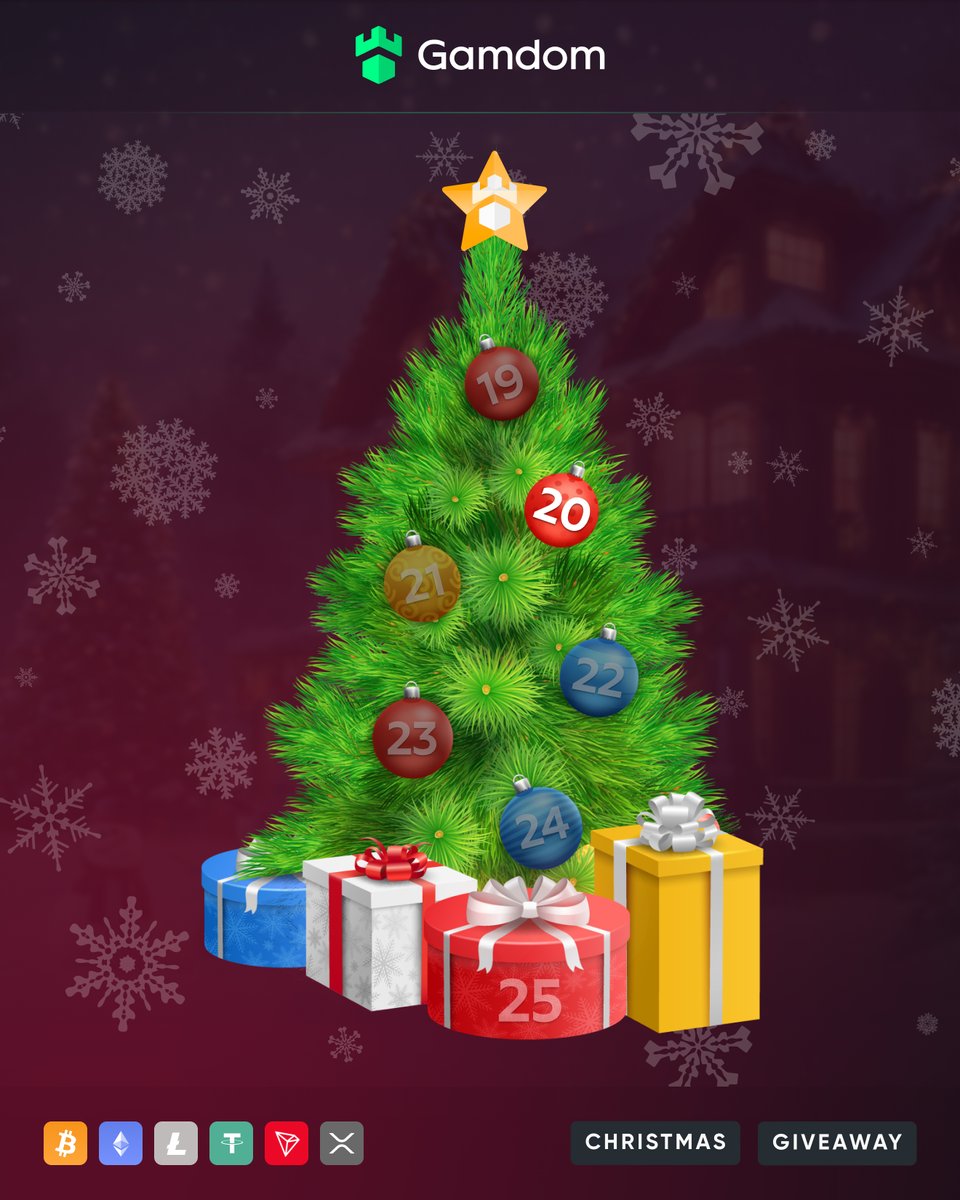 gamdom's tweet photo. You guessed it right! We're back with another exciting ornament reveal to light up your holiday season. ✨

What's hiding behind the curtain today? Any guesses? 🤔

Stay with us, because the reveal is just an hour away! 🎁

#GamdoMerryXmas https://t.co/xapuooPa3d