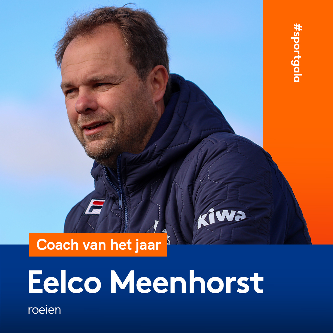 Coach van het jaar 2023: Eelco Meenhorst! 👏

#sportgala | @Roeibond