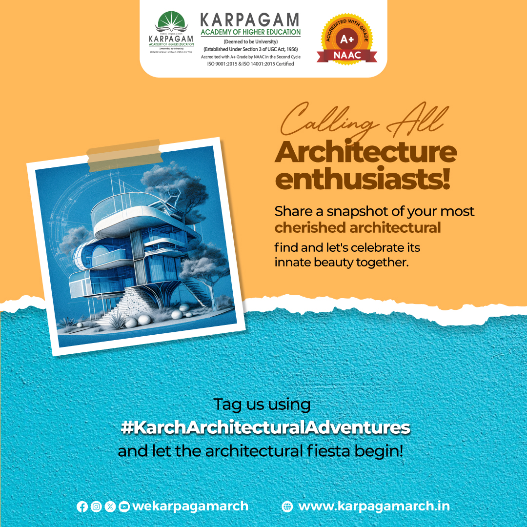 wekarpagamarch's tweet image. Are you an artist or someone who loves to create? We want to see your talent! Share your masterpiece, whether it&apos;s a sketch, doodle or design idea, showcase your talents within the community and inspire each other. 

#ArchitectureColleges #ArchitectureCourses #NATAExamTips