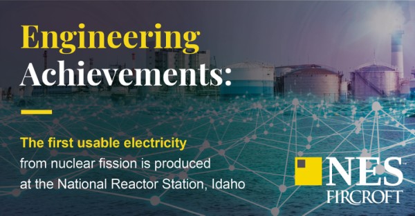 NESFircroft's tweet image. Today marks a great day in the history of energy technology - for on this day, in 1951, the first usable electricity from nuclear fission was produced at the National Reactor Station in Idaho  #NuclearFission #EnergyTechnology #EngineeringAchievements