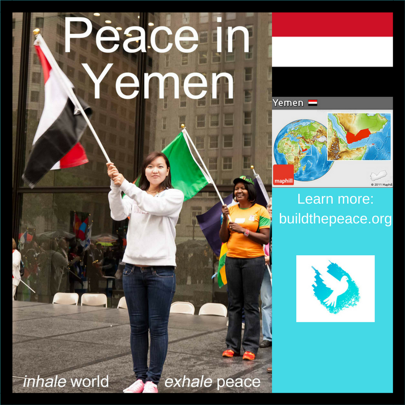 BuildthePeace_'s tweet photo. #CallToPeace! Join us in honoring one country each day, sending Peace and Love to Humanity. Peace in the Republic of Yemen!
.
peacebreathing #peaceful #healing #meditation #mindfulness #energyhealing #wisdom #light #energy #yemen #peaceispossible https://t.co/vO14bCpM5j