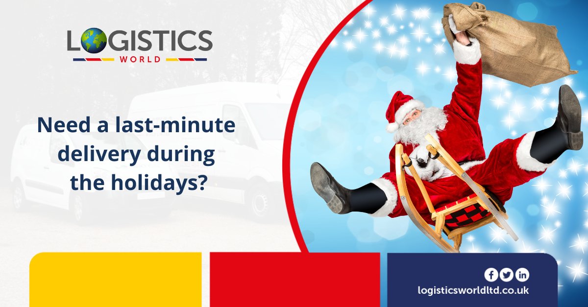 Have a last-minute delivery during the holidays? Reach out to us anytime. 🚚🎄 We're open all through the Christmas period to make your holidays stress-free, because your peace of mind matters to us!

#LogisticsWorld #HolidayDeliveries #24HourService #ChristmasDeliveries