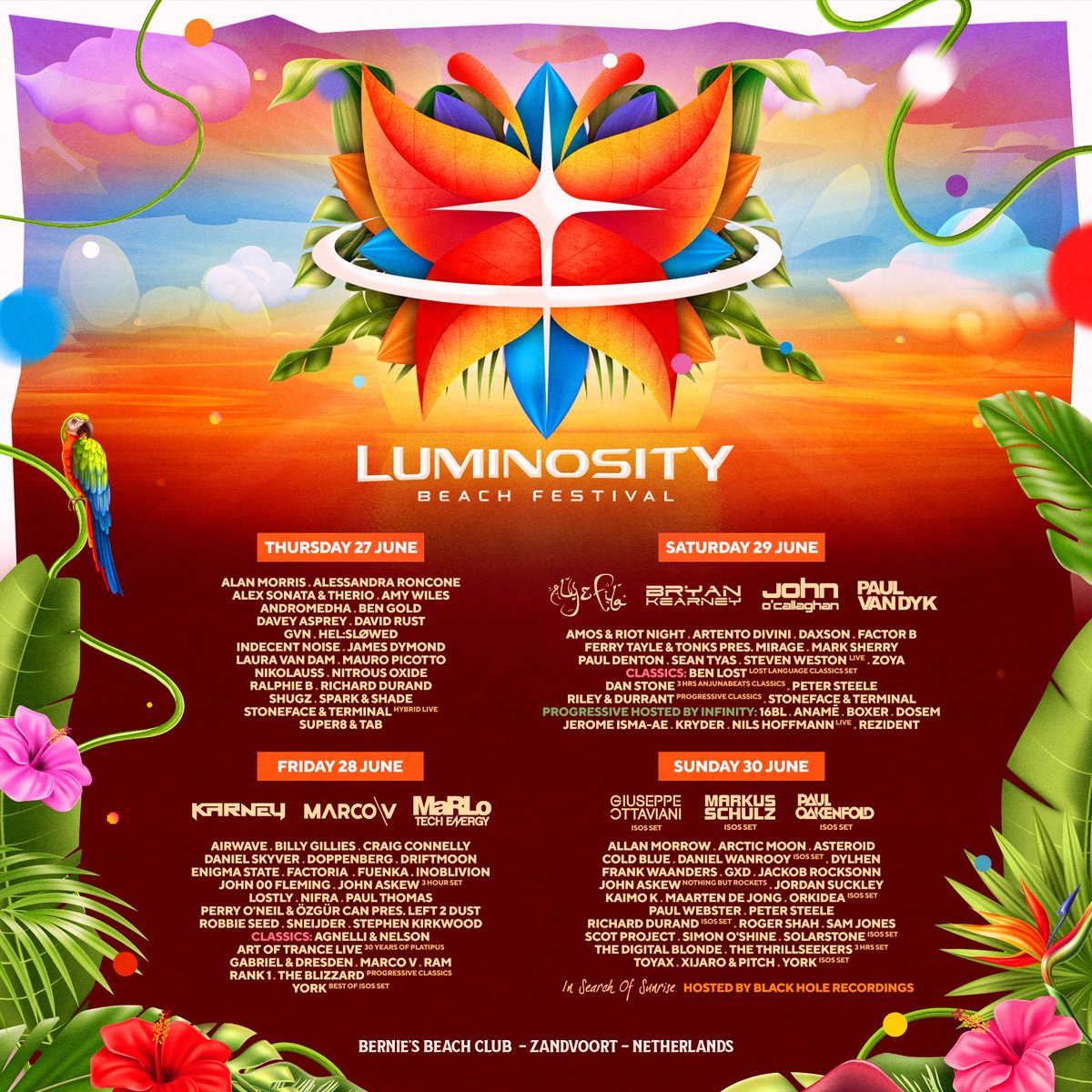 Our day schedule for Luminosity Beach Festival 2024 has arrived! Tickets & Information: luminosity-events.nl/tickets/