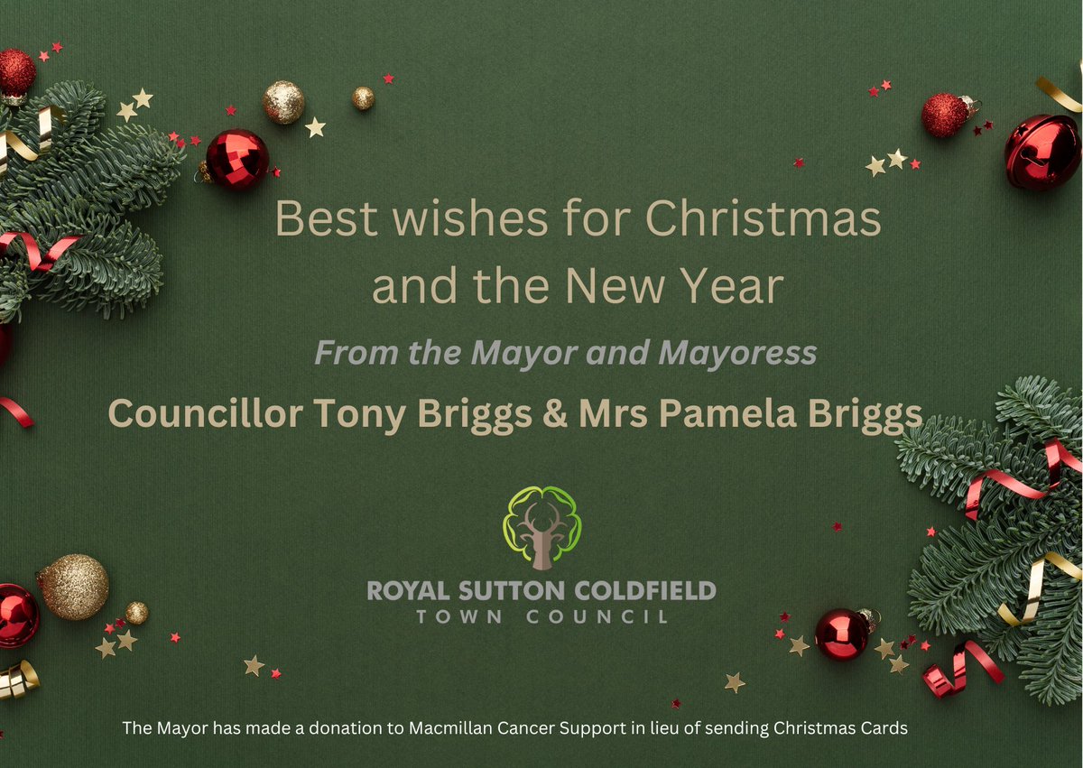 SuttonColdfieldMayor (@Mayor_RoyalSC) on Twitter photo 2023-12-25 08:00:01