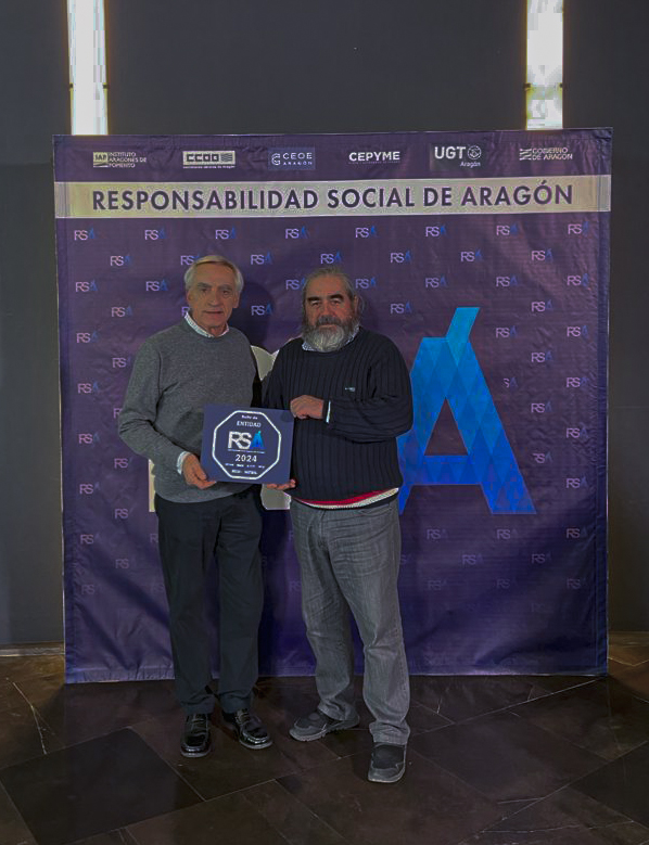 Un año más, y ya son 4, hemos obtenido el sello Responsabilidad Social de Aragón 2024. @federacionaice @AICEAN_IC @AiceCantabria @AICCV_IC @AICCLAM @eurociu @ouad_unizar @AragonVoluntari @Amat_Teresa @deteresa5 @LMA_UNIZAR