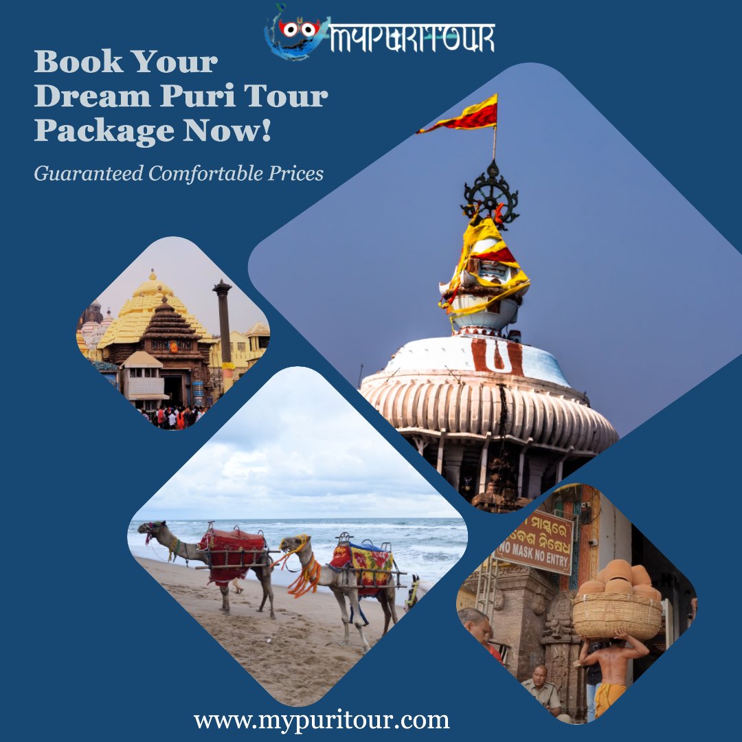 MyPuriTour's tweet image. Embark on a stress-free getaway with our Puri Tour Package! Unwind in serenity at your comfortable price, guaranteed! Book now for an unforgettable experience.
Book Now: mypuritour.com
#PuriTour #TravelDeals #ExploreMore #Mypuritour