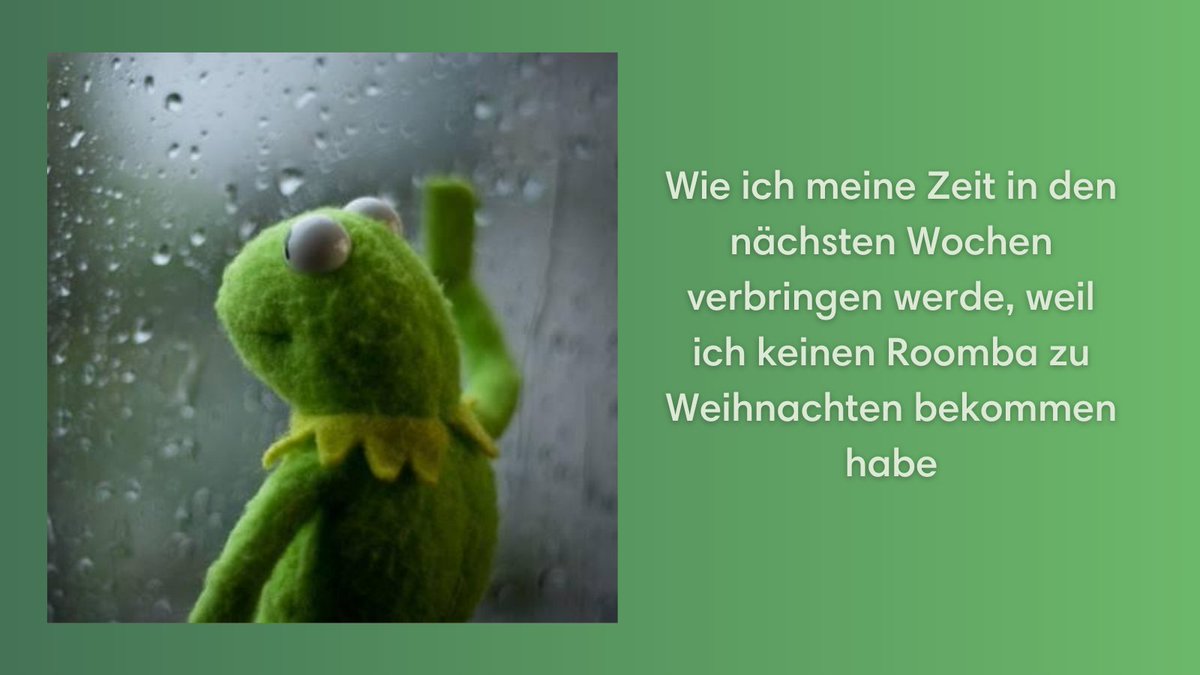 Geht es dir genauso? 🙈 
 
Wenn ja, dann hoffen wir hoffen, du hattest trotzdem schöne Festtage 💚
 
#weihnachten #bescherung #weihnachtsgeschenke #irobot