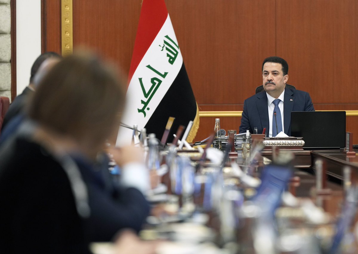 IraqiPMO's tweet photo. رئيس مجلس الوزراء السيد محمد شياع السوداني يوجّه بأن يكون يوما  25 و 26 من كانون الأول الجاري، عطلة رسمية للمواطنين من المكوّن المسيحي، بمناسبة أعياد الميلاد المجيدة. https://t.co/Vb88Ae0F8O