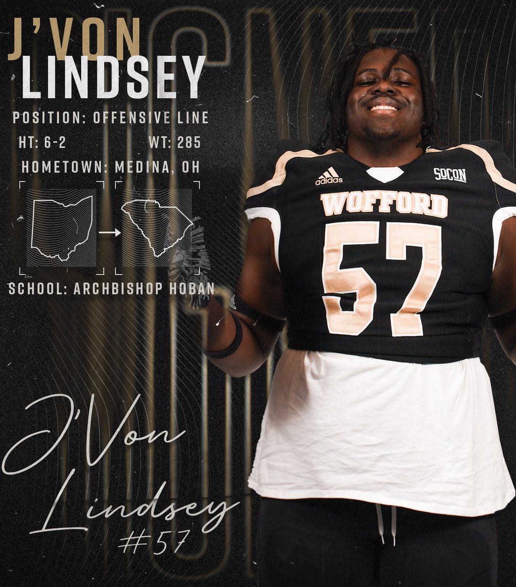 The Terriers add to the offensive line with J'Von Lindsey from Medina, Ohio!
