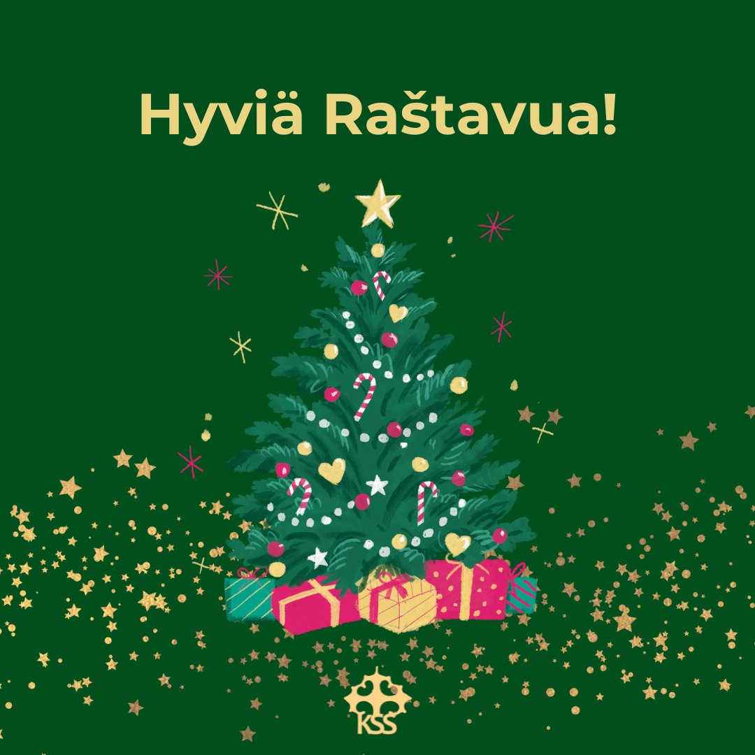 KSS_tiijotus's tweet photo. Hyvyä Roštuota!
Hyviä Raštavua!
Hyviä Rastavua!

Karjalan Sivistysseura toivottaa kaikille hyvää joulua! https://t.co/ztqQLklFJN
