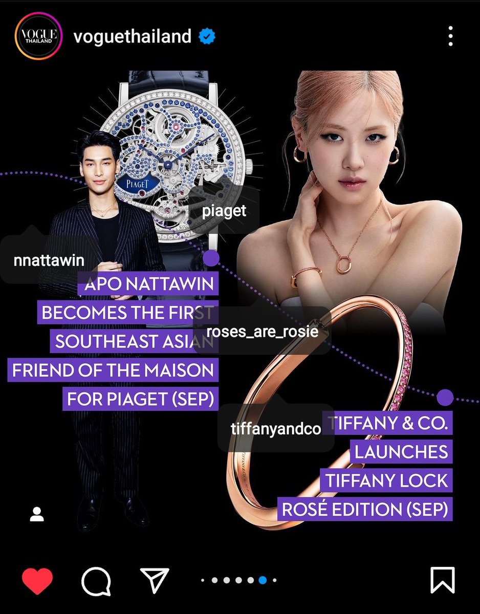VogueThailand: IG update 

Apo Nattawin Friend of PIAGET 

#PiagetxApo @Piaget 
@Nnattawin1 #Nnattawin
#MaisonOfExtraleganza #PiagetPossession
#OwnTheMoment #metaphoria #extraleganza #piaget #piagetsociety #Richemont