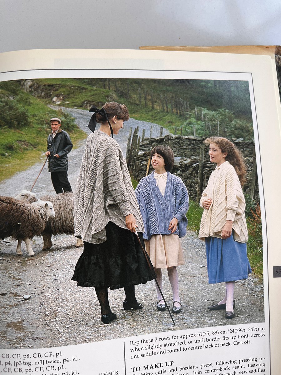 AliceMulhearn's tweet photo. Found a charity shop gem yesterday: The 1987 Beatrix Potter Knitting Book. The perfect gift for my pro knitter mum-in-law, and a total win for me….I will be looking forward to recreating these incredible looks next Christmas: https://t.co/iwywc9v5dP