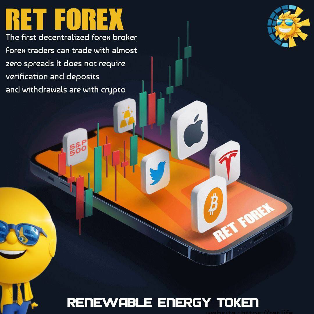 RetCommunity77's tweet photo. @MrBigWhaleREAL $Ret will shine by its #Retforex soon
#RenewableEnergyToken https://t.co/m8ZJwijwxy