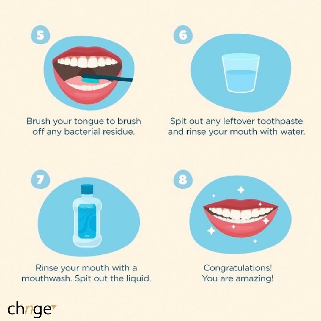 Brushing your teeth properly is essential for maintaining good oral health.
👉Here’s a step-by-step guide on how to brush your teeth effectively.

Would you like to know more? Contact us directly, on our Whatsapp +91 7060000251 or DM 🙌 

#thechngeco #brushing #tips #oralcare