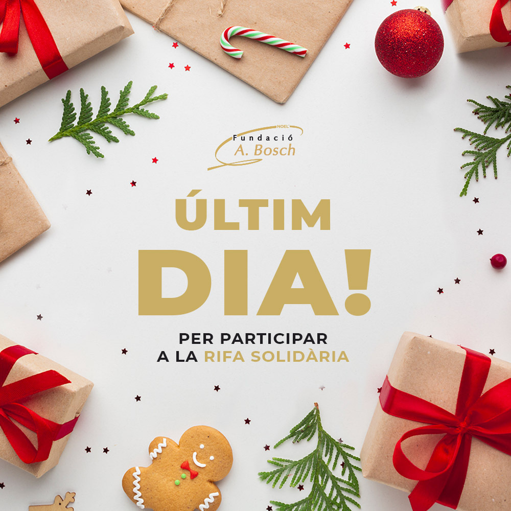 📢 ÉS ARA O MAI: Últim dia per participar a la Rifa Solidària!🎁 T'agradaria gaudir d'un sopar a <a href="/MO_HOTELS/">Mandarin Oriental</a> de Barcelona, aconseguir un lot de vins de <a href="/BSumarroca/">Bodegues Sumarroca</a>, fer un passeig amb globus amb <a href="/caminsdevent/">Camins de Vent</a> o entrades pel Nou Museu del <a href="/FCBarcelona_cat/">FC Barcelona</a>?