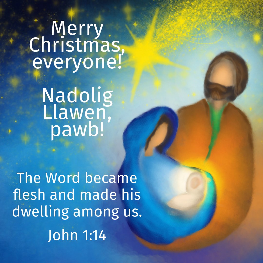 Merry Christmas, everyone! Nadolig Llawen, pawb!