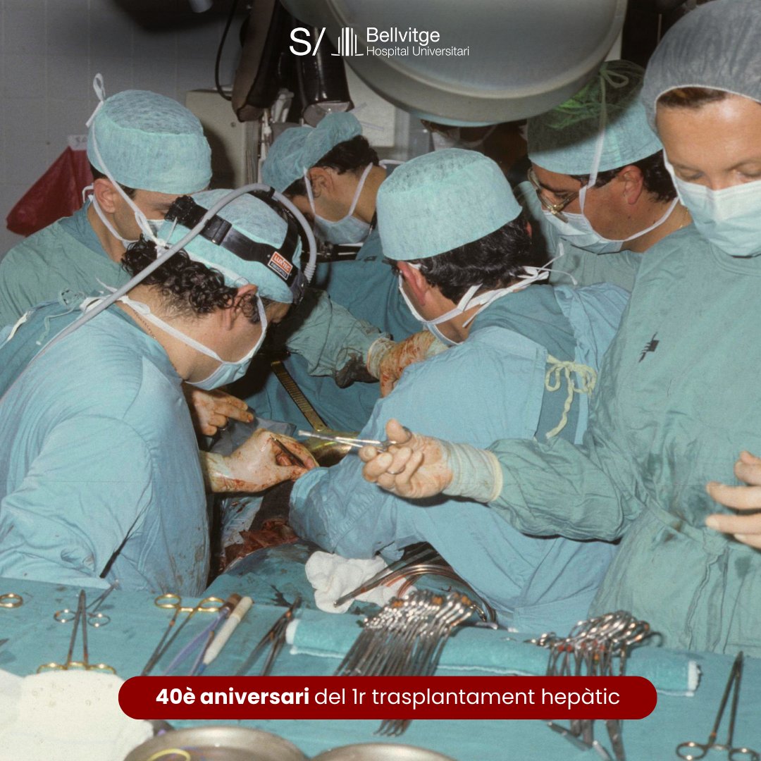 Una de les grans notícies que marcaria la història i el prestigi de l’hospital va ser el 1️⃣er trasplantament de fetge d’Espanya, el 23/2/1984.
40 anys després volem celebrar aquesta fita mèdica amb tots vosaltres. 
Us esperem el proper 23/02/24 on viurem un acte molt especial.