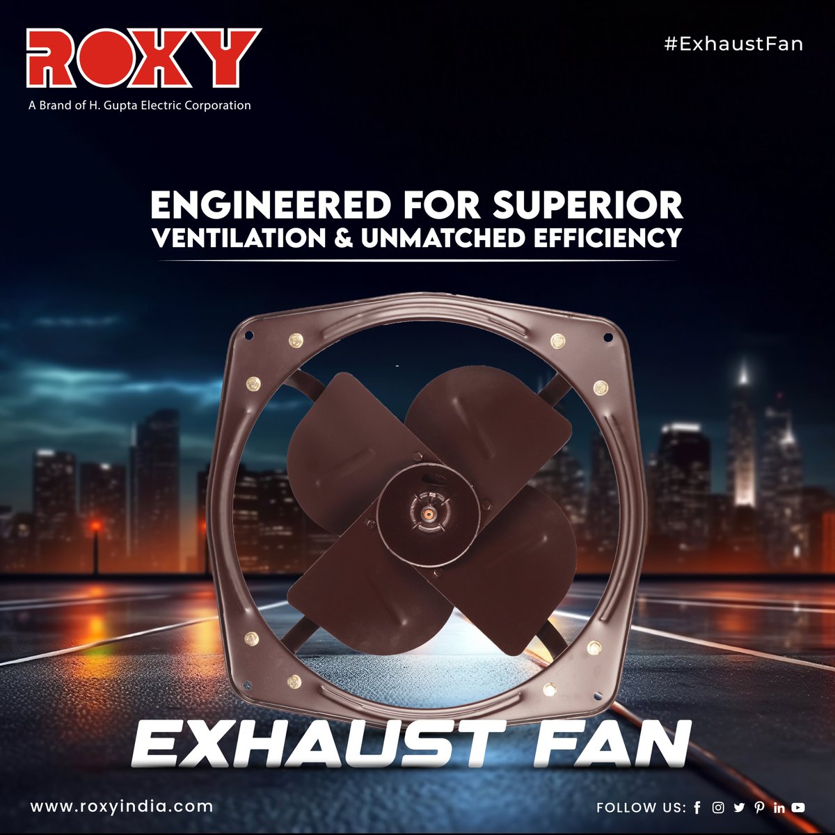 Roxy, the whispering wind of efficiency! Superior industrial ventilation for a breath of fresh excellence. 
.
.
.
.
For more visit:- roxyindia.com
.
.
.
.
#IndustrialVentilation #EfficientAirflow #RoxyTheFan #AirQualityMatters #IndustrialEngineering