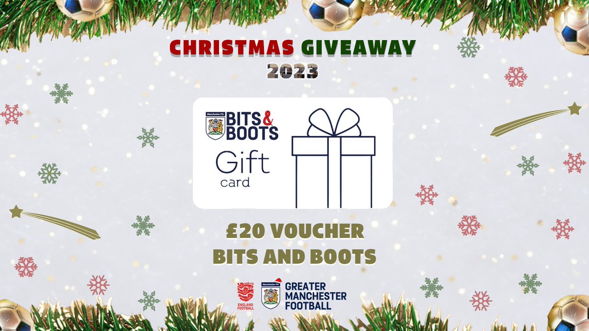 𝘾𝙝𝙧𝙞𝙨𝙩𝙢𝙖𝙨 𝙂𝙞𝙫𝙚𝙖𝙬𝙖𝙮 🎁 | Day 4⃣ Make sure you are following us to enter⚠️ To celebrate the launch of the Bits & Boots online shop, we are giving away a £20 𝙑𝙤𝙪𝙘𝙝𝙚𝙧 to spend on the store. Repost for your chance to win! Good Luck 🤞