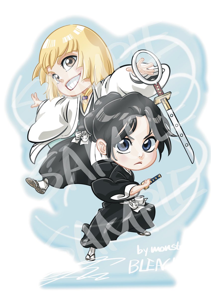 Monster_Art_'s tweet photo. 신지 모모 드로잉 완성! #BLEACH https://t.co/EmffBTfN5m