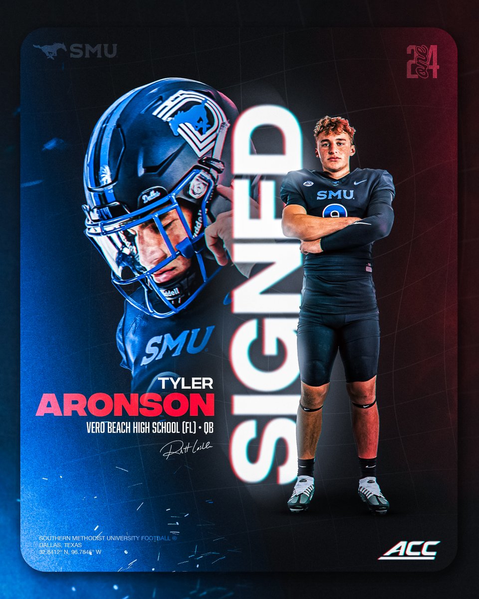 High-powered QB 🤝 High-powered offense 

Welcome to the #2ONE4, <a href="/TylerAronson9/">Tyler Aronson</a>!