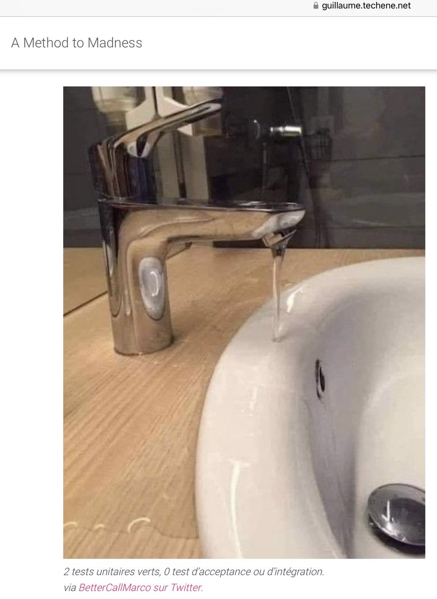 J’ai eu le plaisir de travailler avec <a href="/GTechene/">Guillem Techene</a> un jour pour un grand groupe hôtelier. On a pratiqué ensemble l’ #outsideInDiamond 🔷 #TDD sur une code base existante un peu balaise 😄