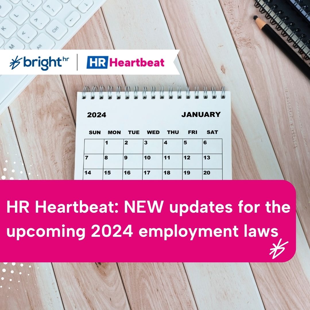 BrightHR_'s tweet image. This week's edition of HR Heartbeat is LIVE 🥳🎉
🗓️#Flexibleworking requests
👨👩👧👦 Introduction of Carer's Leave
🤰Pregnant employees and redundancy protections
📝The draft statutory #CodeofPractice
🖊️Guidance on recruitment and employee records
Access the full article here ➡️…