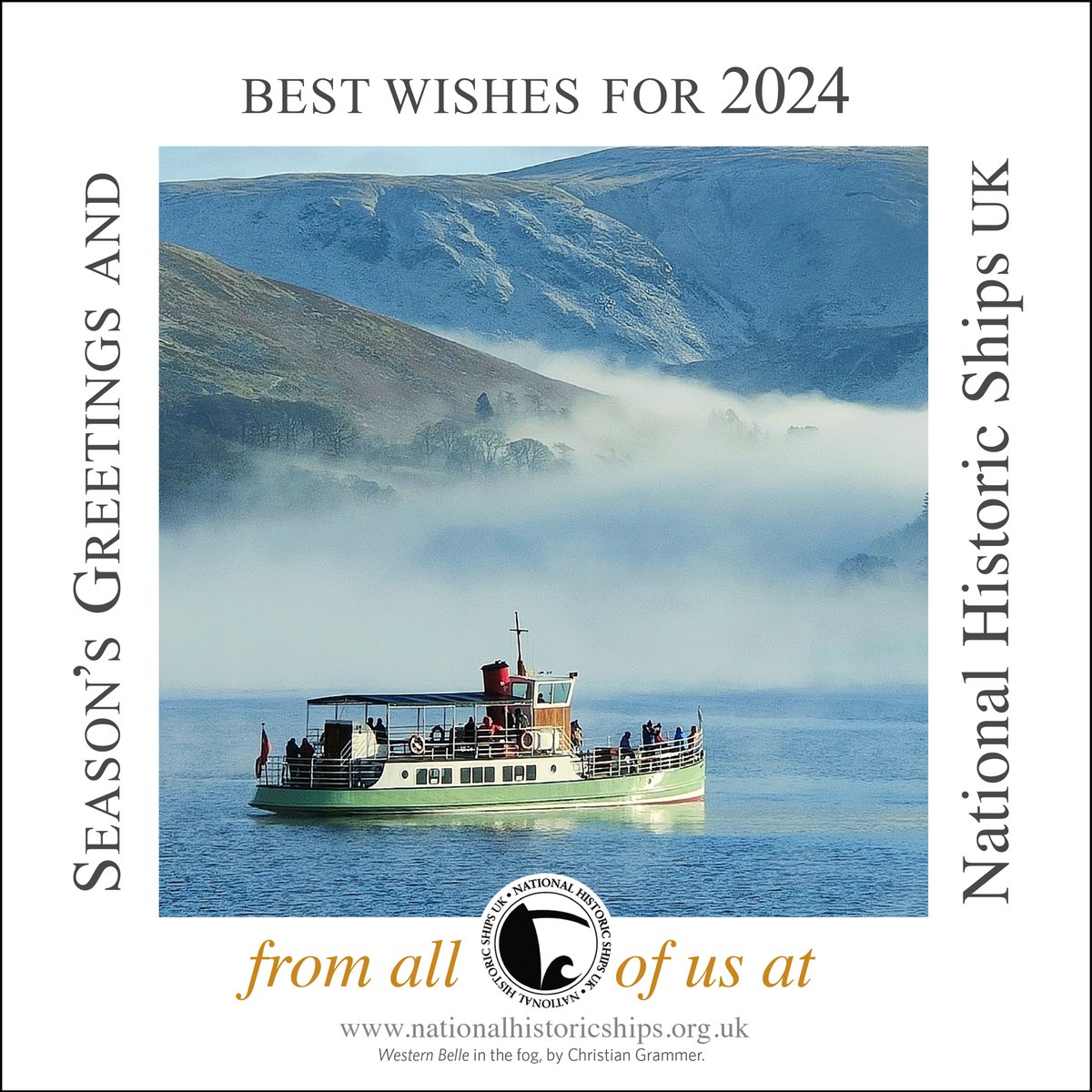 Season's Greetings and Best Wishes for 2024 from all of us at @nathistships! The team are now taking a well-deserved break, and will be back in the office on Tuesday 2nd January.