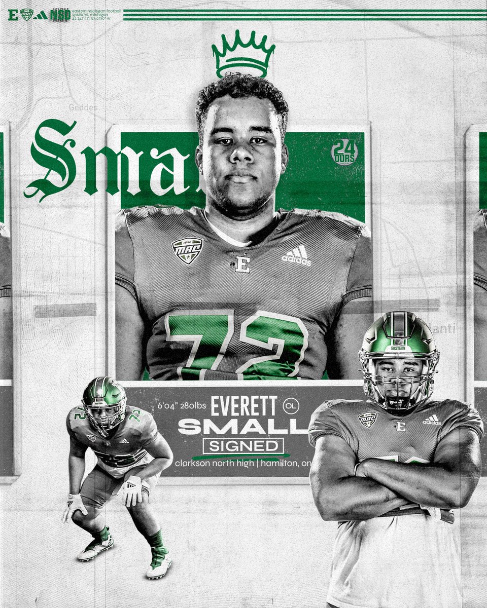 This is a BIG deal: We just signed Everett Small!

#ETOUGH ⛓️ #24OURS
