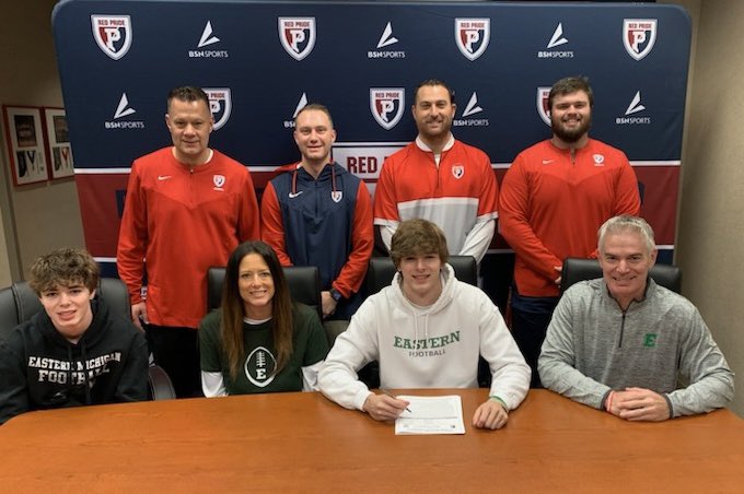 Plainfield Athletics (@quakersports) on Twitter photo Congratulations to Caden Vanderbush on his commitment to continue his academic and football career at Eastern Michigan University. <a href="/Coach_TyBless/">Tyler Bless</a> <a href="/EMUFB/">Eastern Michigan Football</a> Congratulations to Caden Vanderbush on his commitment to continue his academic and football career at Eastern Michigan University. <a href="/Coach_TyBless/">Tyler Bless</a> <a href="/EMUFB/">Eastern Michigan Football</a>