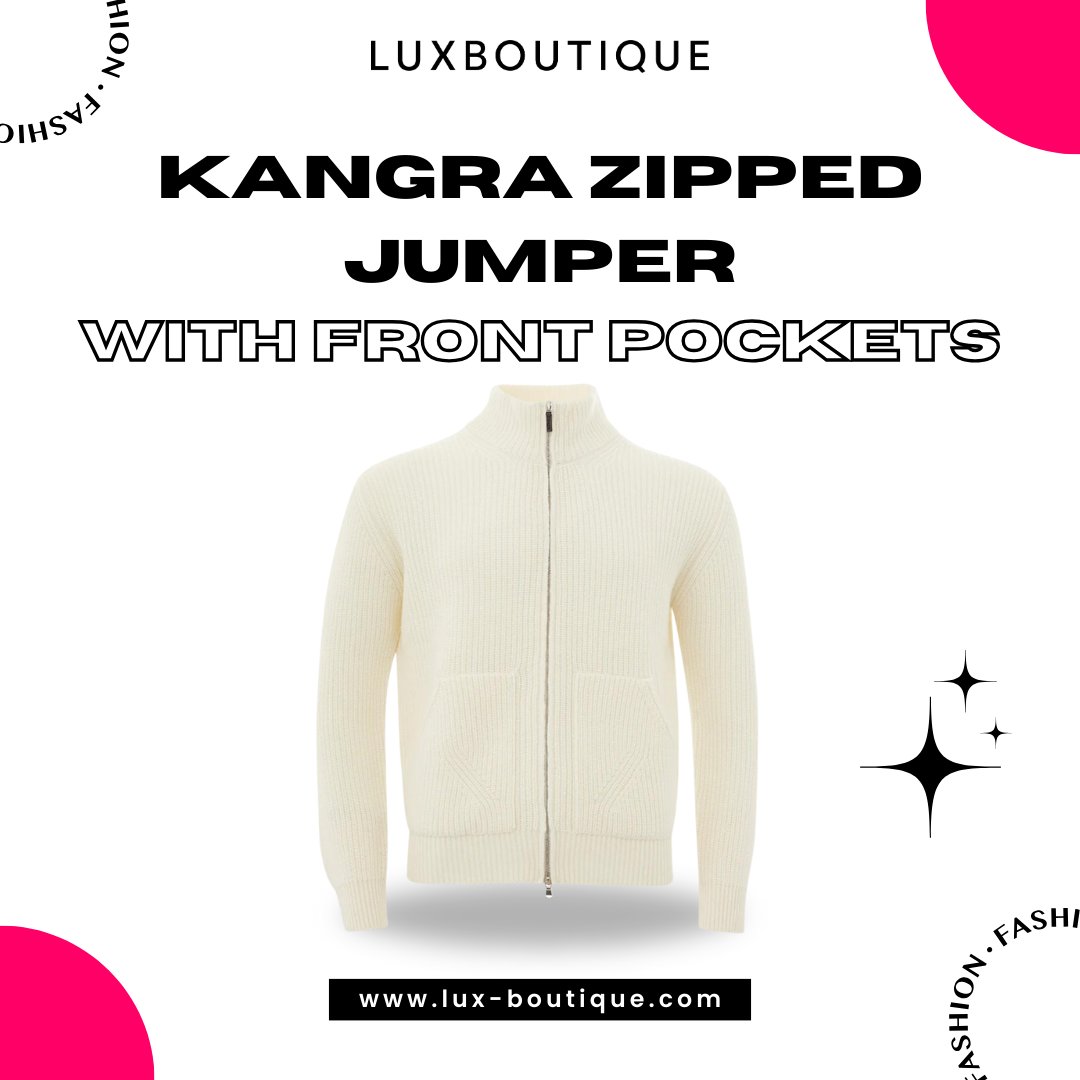 Cozy meets chic with the KANGRA Zipped Jumper! Stay warm in style. Discover more at lux-boutique.com. 

#KANGRAFashion #CozyChic #WinterStyle #FashionForward #JumperSeason #StayWarmInStyle #OOTD #FashionEssentials #LuxBoutique