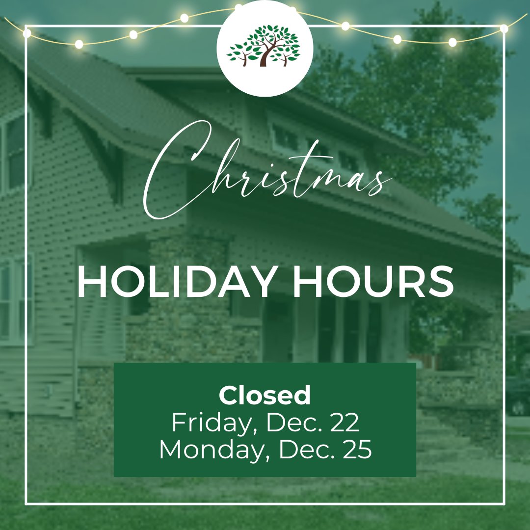 The Community Foundation will be closed on the following dates, to allow staff time to enjoy the holidays with family. All other days, we will be open during regular business hours - but with Christmas music playing in the background. Stop by and say hello!