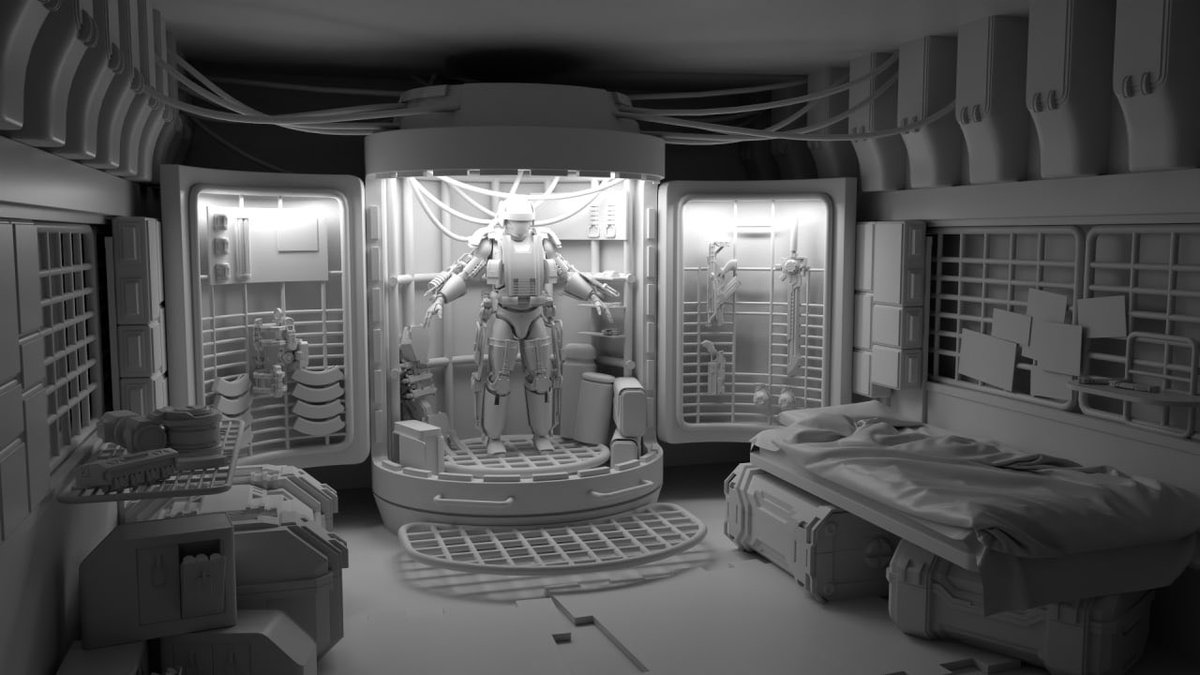 projectquantum_'s tweet image. In Jericho, Seekers have their own residence or personal space. 
This is an example of what is considered a low-tier / low-cost room.

As you can see, the colony has managed to use the entire #spaceship to adapt and survive.

#3DModel #gaming #developers #crypto #gamedevelopment