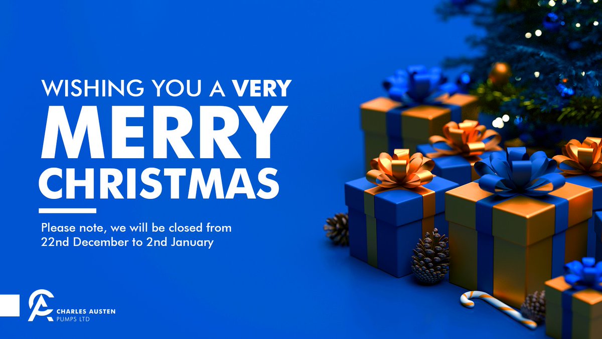 Wishing a Merry Christmas and a prosperous New Year from our team to yours. Thank you for all your business with us!
🎄🎅🎁
#merrychristmas #christmas #happynewyear #pumps #thankyou #charlesaustenpumps