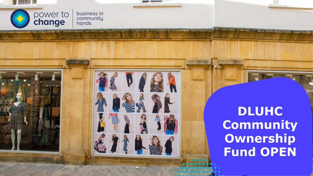 FUNDING💰| Don't forget DLUHC Community Ownership Fund's 3rd round is open now ➡️ 31 January 🔹Four years' funding for community groups to take ownership of assets/amenities at risk of being lost, e.g community centres, parks, pubs, post offices. Apply👇 gov.uk/government/pub…